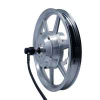 14'' High speed Brushless Gear Electric Bicycle Motor / E-bike Motor Rear Integrative Wheel Hub Motor with 7 speed freewheel